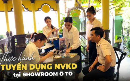 Thực Hành Tuyển Dụng Thực Chiến Tại Showroom Ô Tô T5/2026