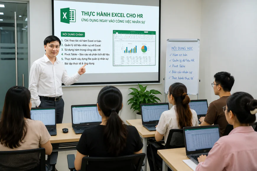 Khai Giảng Khoá học "Excel Thực Chiến Cho HR – Học Làm Được Ngay" Tháng 06/2026
